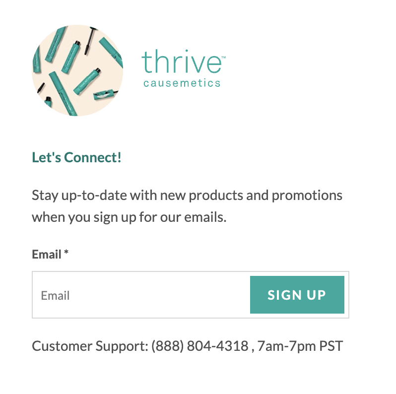 Do you offer discounts or promotions often? – ThriveCausemetics.com Help  Center